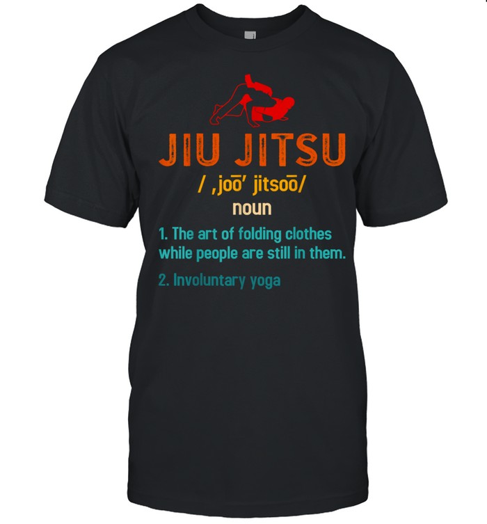 Jiu Jitsu Definition Martial Arts shirt Classic Men's T-shirt