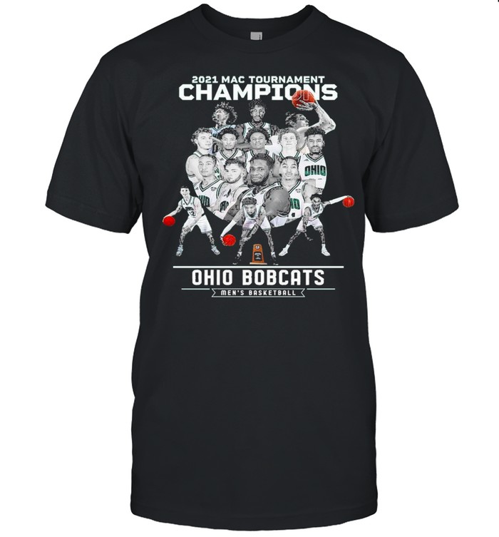 2021 Mac tournament Champions Ohio Bobcats men’s Basketball shirt