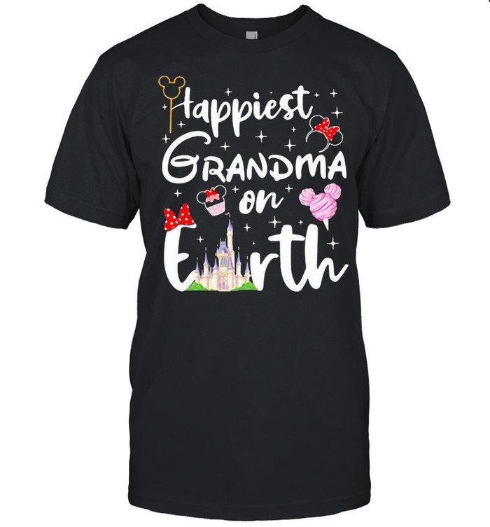 Happiest Grandma On Earth Disney Shirt