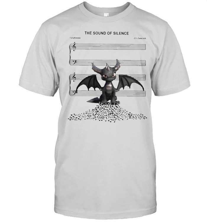 Toothless Dragon the sound of silence shirt
