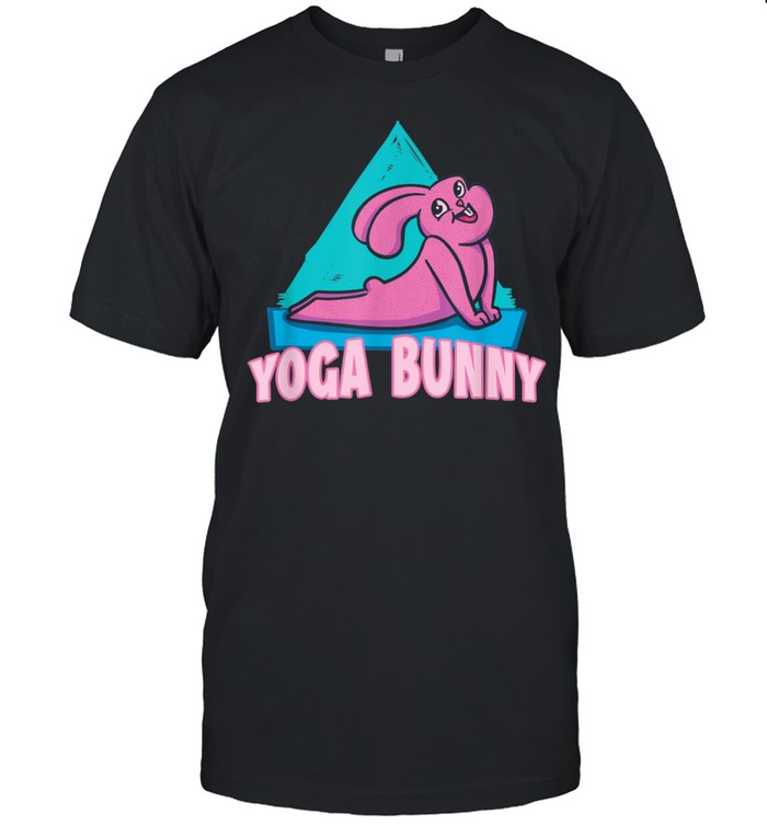 Yoga Bunny Happy Easter 2021 Easter Bunny 2021  Classic Men's T-shirt