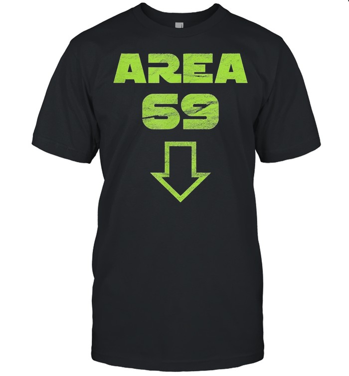 Area 69 meme futuristic style shirt