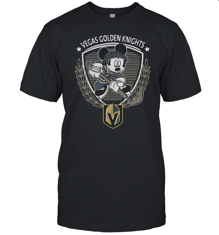 NHL Hockey Mickey mouse team Vegas Golden Knights shirt