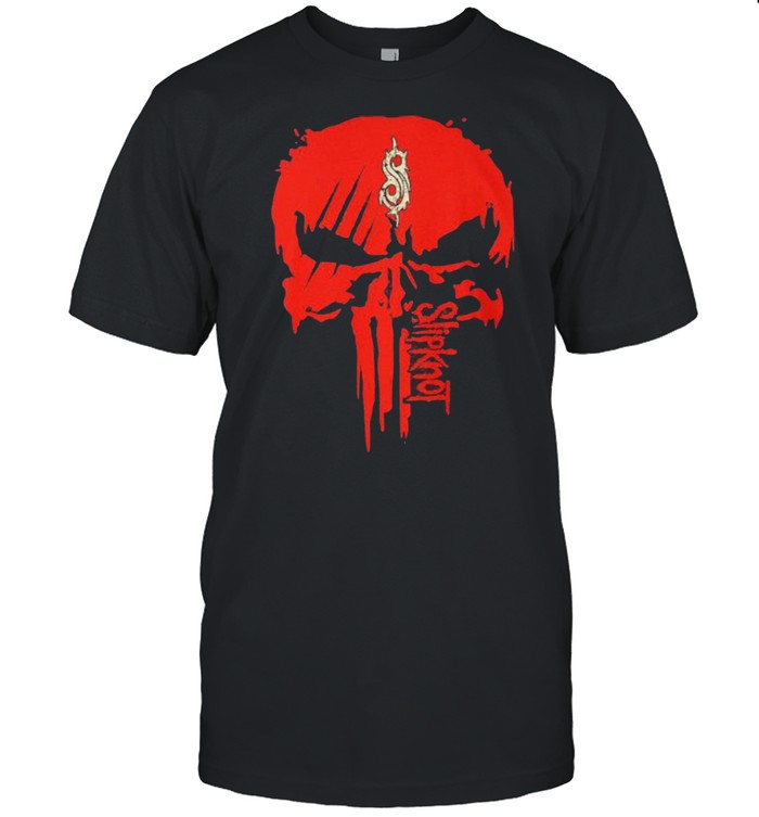 Punisher With Logo Slipknot Shirt