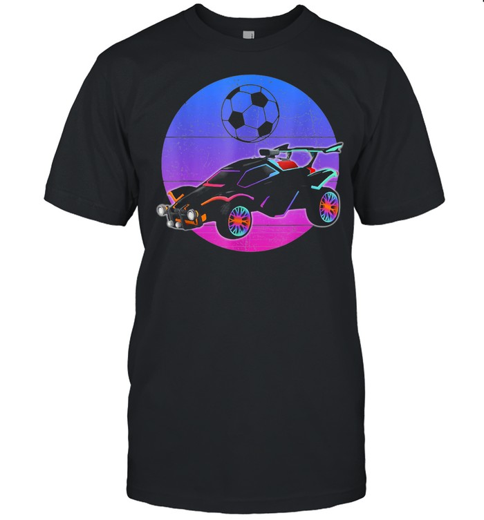 Retro Rocket RC Soccer Car League Gamer  Classic Men's T-shirt