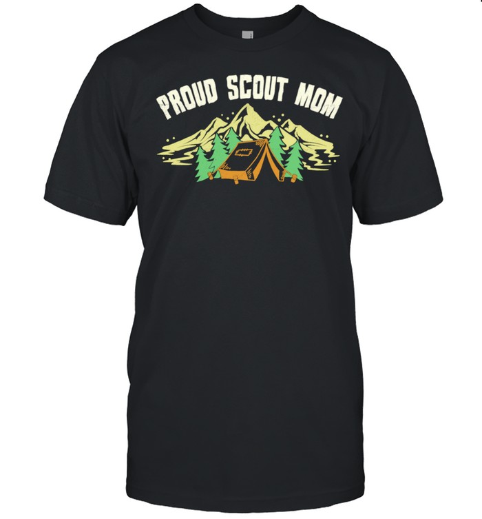 Scout MomTent Outdoor Mothers Day Shirt