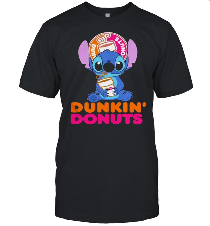 Stitch Drink Dunkin Donuts Shirt