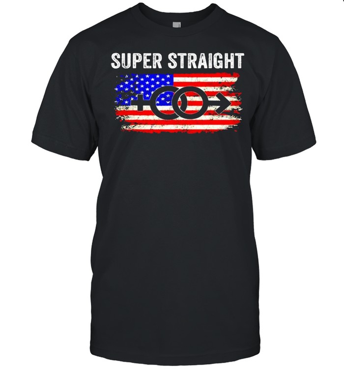 Super Straight American flag shirt