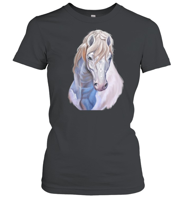 White Horse Head 3  Classic Women's T-shirt
