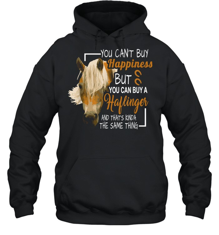 You Can't Buy Happiness But You Can Buy A Haflinger  Unisex Hoodie