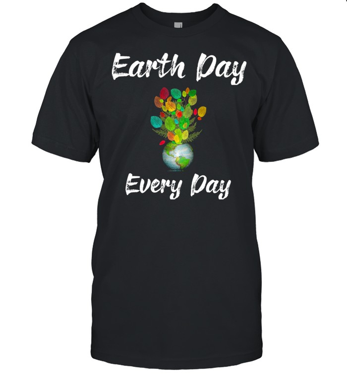 Earth Day Everyday Floral Flower Shirt