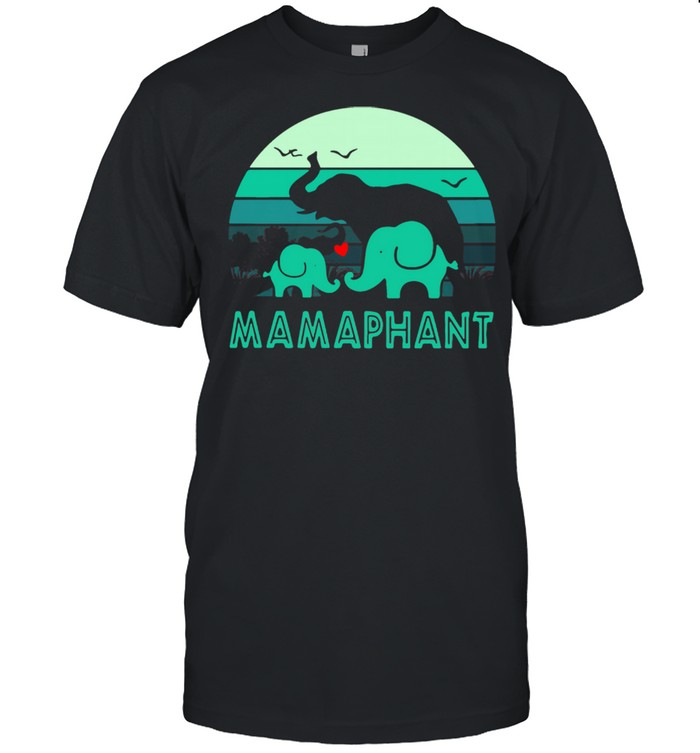 Elephant Mamaphant Mothers Day shirt