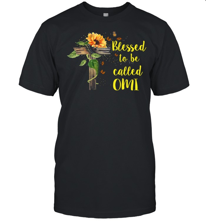 Mother's Day Costume For Mom Blessed To Be Called Omi Shirt
