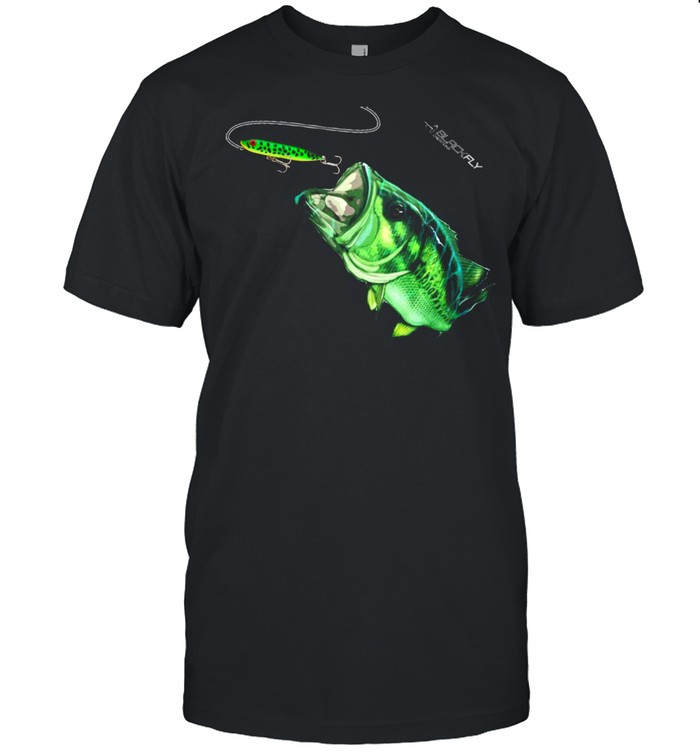 NEW Bass Fishing with Topwater Spook by Black Fly Shirt