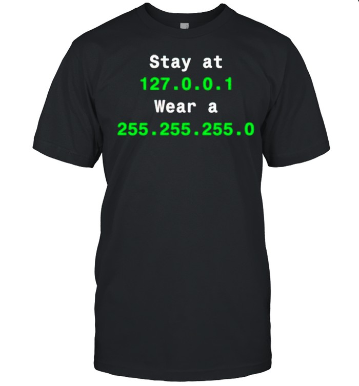 Stay at 127.0.1 wear a 255.255.255.0 shirt Classic Men's T-shirt