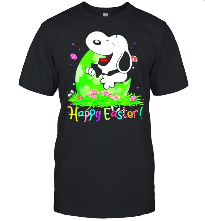 Happy Easter Snoopy Egg  Classic Men's T-shirt