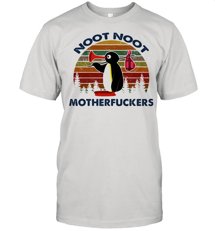 Noot Noot Motherfuckers Peguins Vintage shirt Classic Men's T-shirt