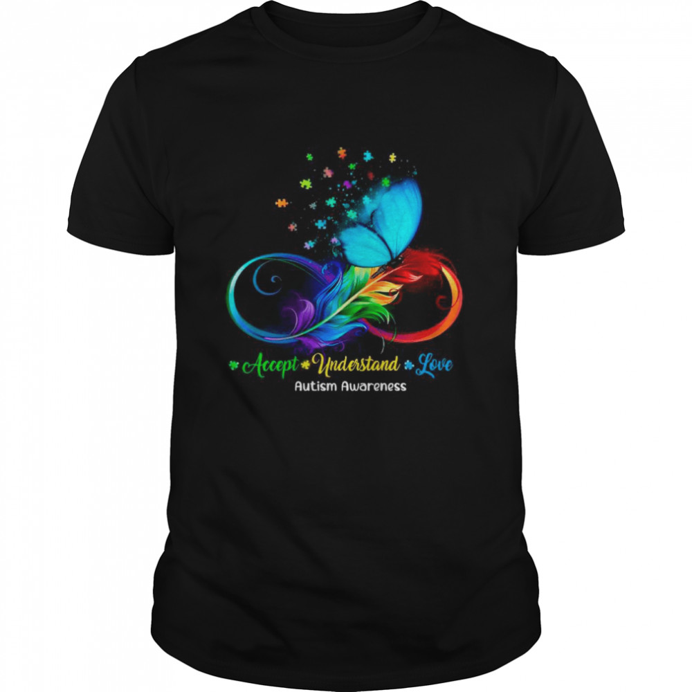 Accept Understand Love Autism Awareness shirt
