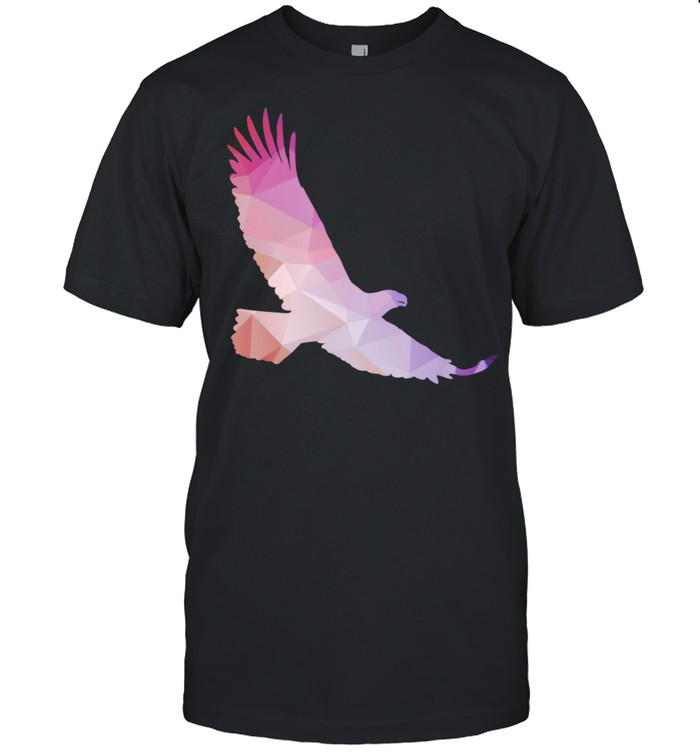 Elegant Flying Eagle Trippy Silhouette Shirt