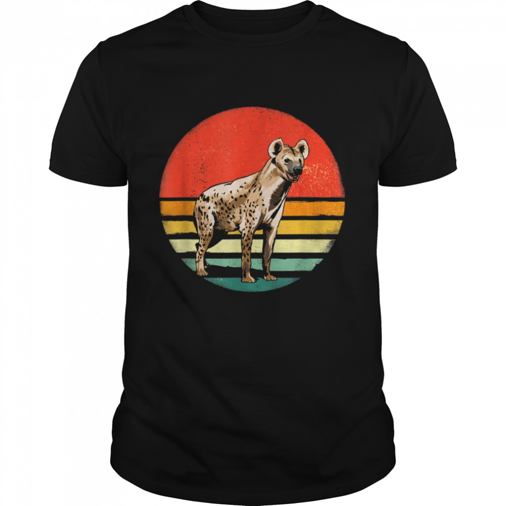 Retro Vintage Hyena Nature Hyena shirt