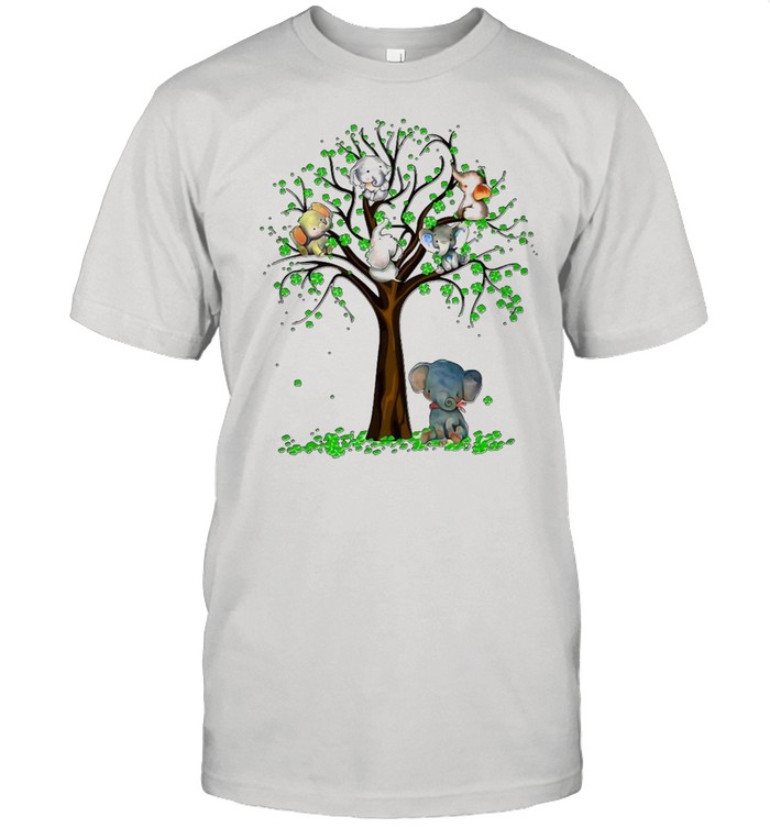 Elephant And Tree T-shirt Classic Men's T-shirt