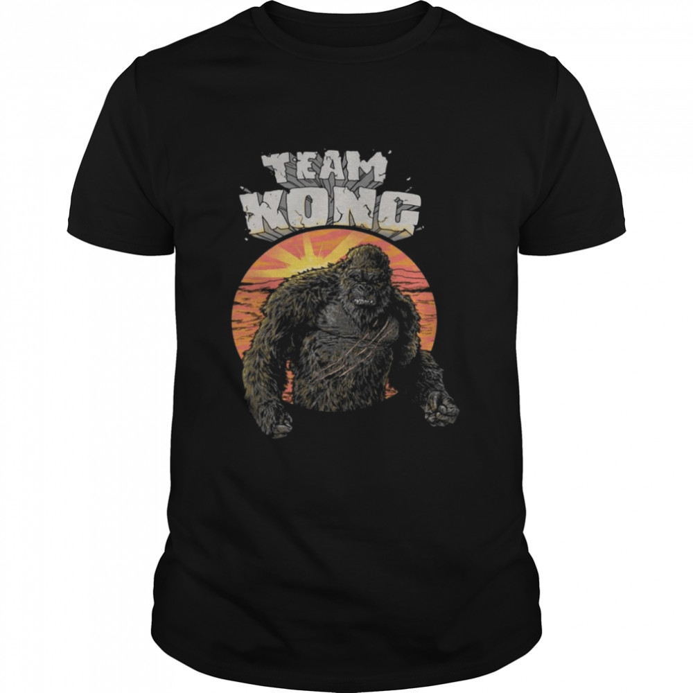 Godzilla Vs Kong Team Kong 2021 shirt