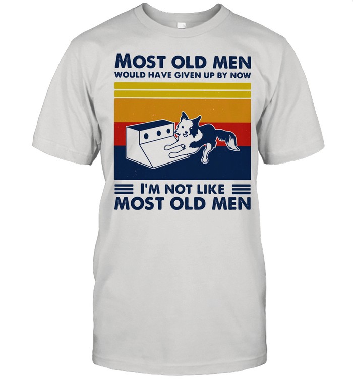 Most Old Men Would Have Given Up By Now I'm Not Like Most Old Men Flyball Dog Vintage Shirt