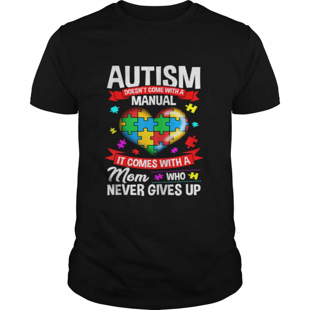 Proud Mama Bear Autism Mom of Boy Girl Mothers Day 2021 Shirt
