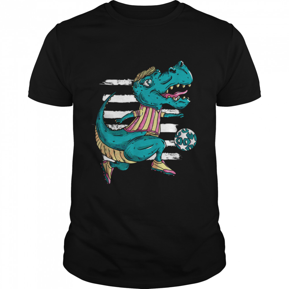 Soccer Dinosaur Shirt Soccersaurus TRex Soccer Sports star Shirt