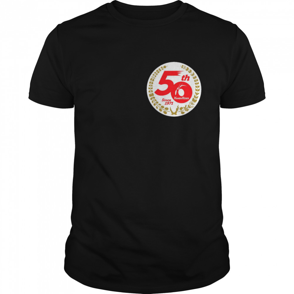 The Kamen Rider 50th Since 1971 Anniversary shirt