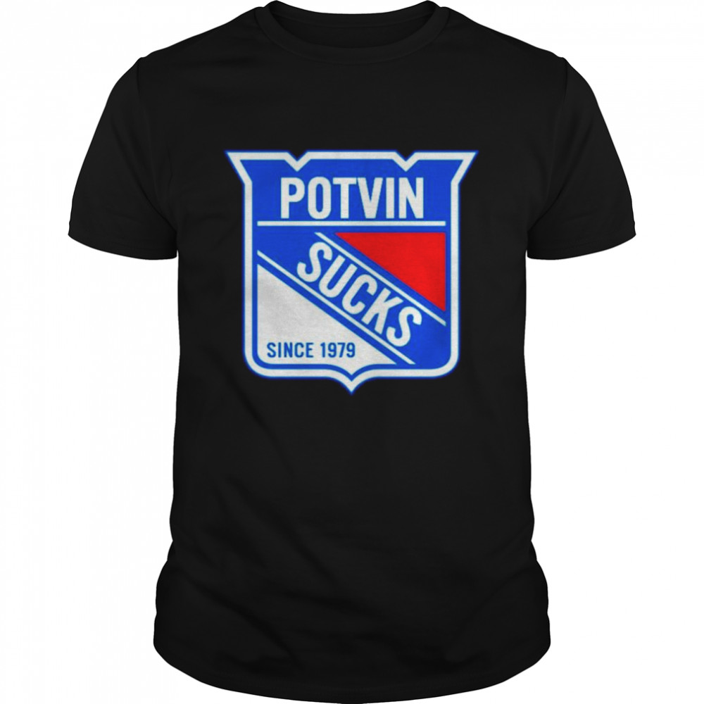New York Rangers Potvin sucks since 1979 shirt