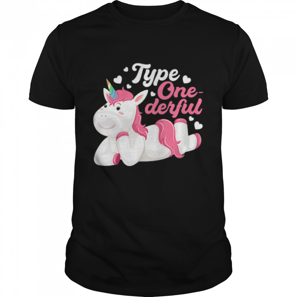 Type One Derful Unicorn shirt