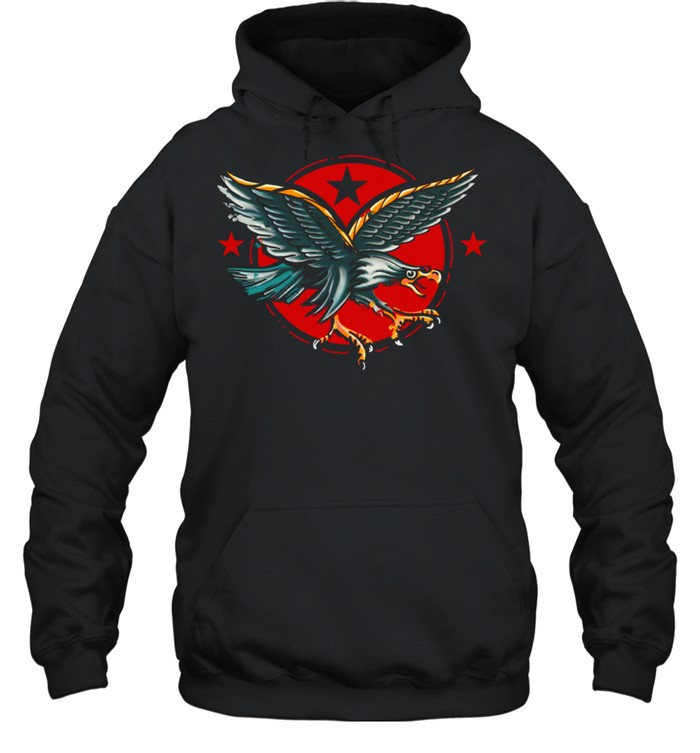 AMERICAN EAGLE TRADITIONAL BIRD OF THE UNITED STATES  Unisex Hoodie
