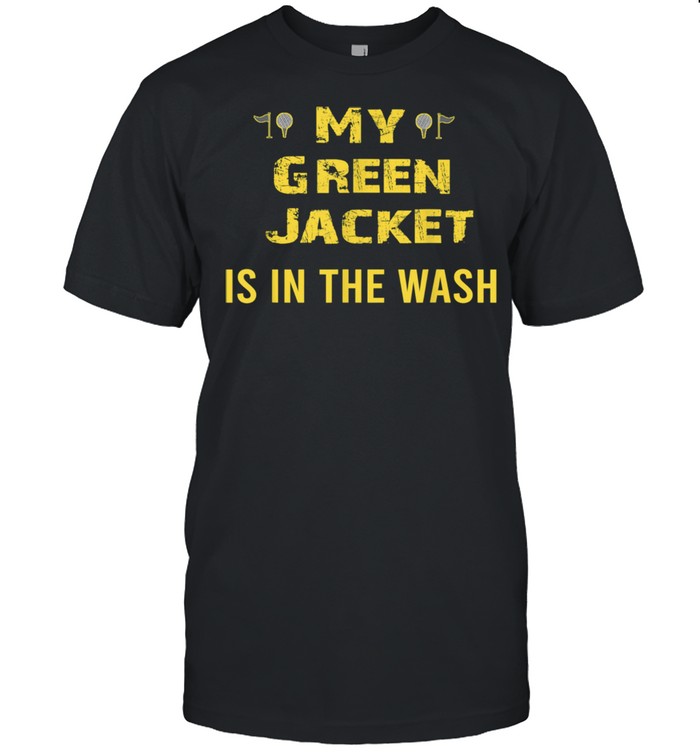 Jacket Green in the Wash Master Golf Golfer Player shirt