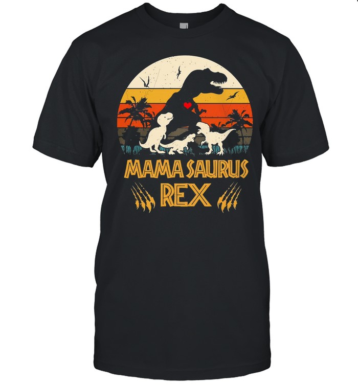 Dinosaur mamasaurus rex vintage shirt