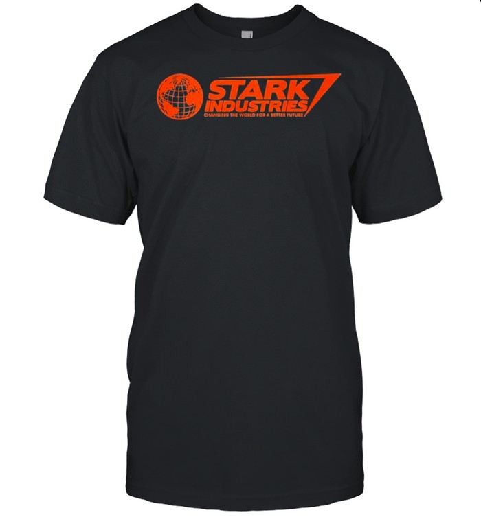 Starkin dustries changing the world for a better future shirt