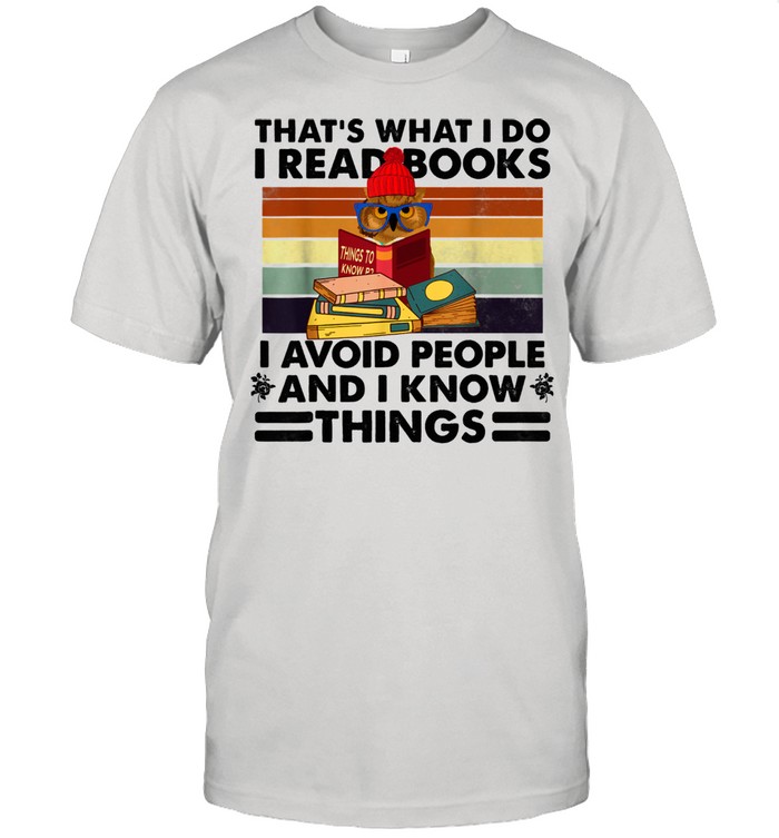 That’s What I Do, Book Readers Vintage shirt