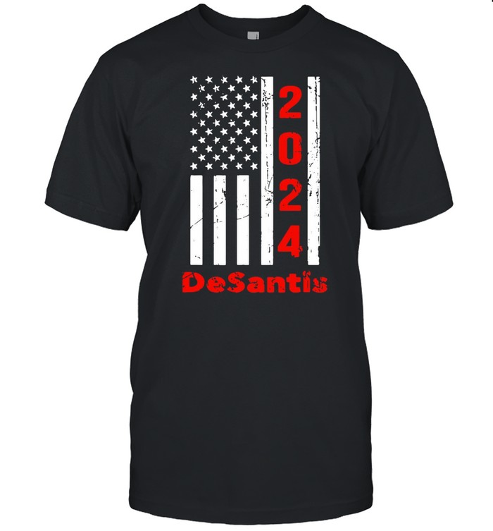 2024 desantis American flag shirt