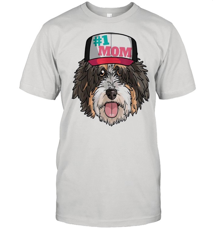 Bernedoodle 1 dog mom mothers day gift shirt