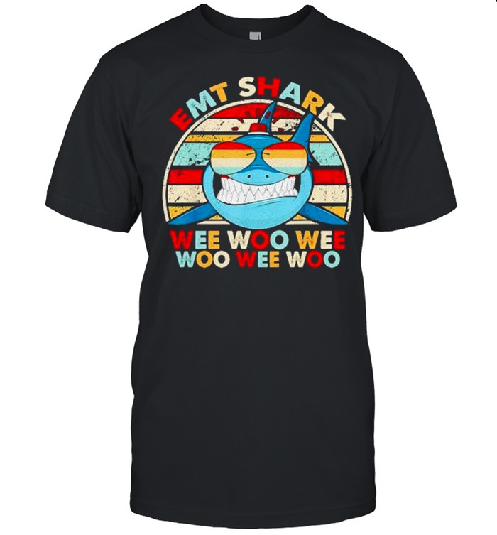 EMT Shark wee woo wee woo wee woo shirt Classic Men's T-shirt