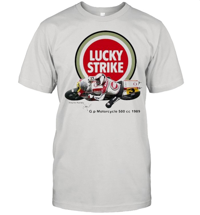 Lucky Strike Rainey Motorcycle 500 Cc 1989 Signature Shirt