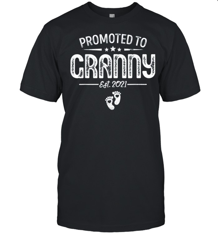 Promoted to granny est 2021 shirt