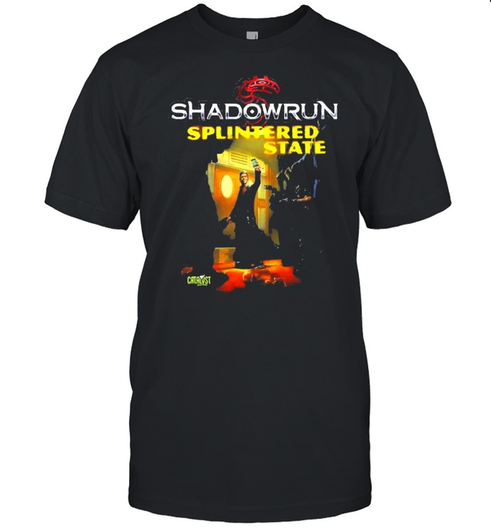 Shadowrun Splintered State Dragon  Classic Men's T-shirt