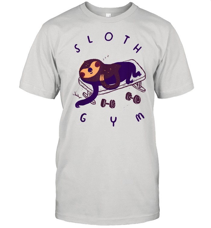 Sloth gym. sloths work out. shirt Classic Men's T-shirt