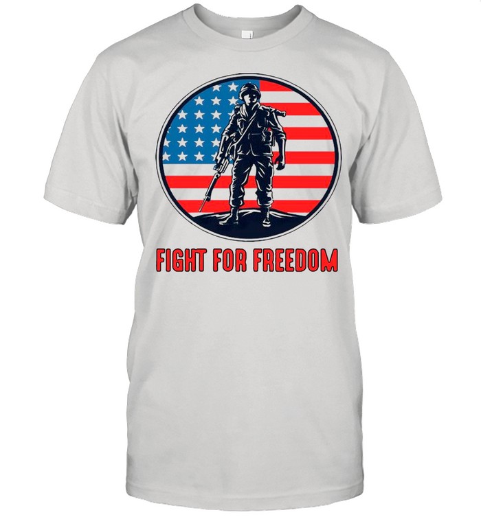 Fight For Freedom American Flag shirt