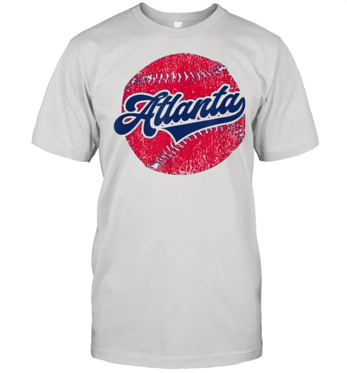 Atlanta Baseball ATL Distressed Game Day Brave  Classic Men's T-shirt