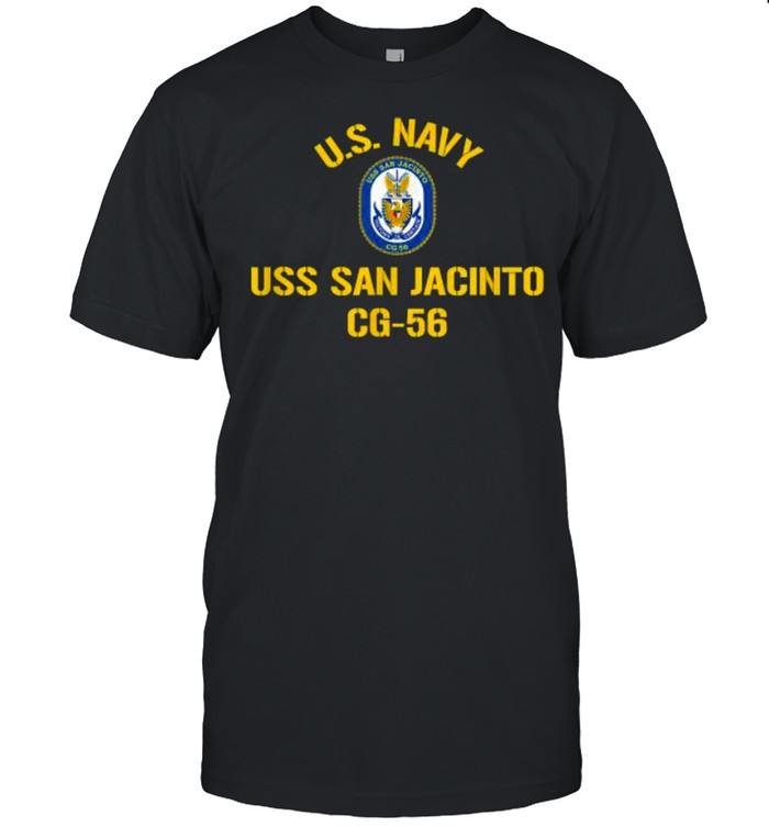US navy USS San Jacinto CG 56  Classic Men's T-shirt