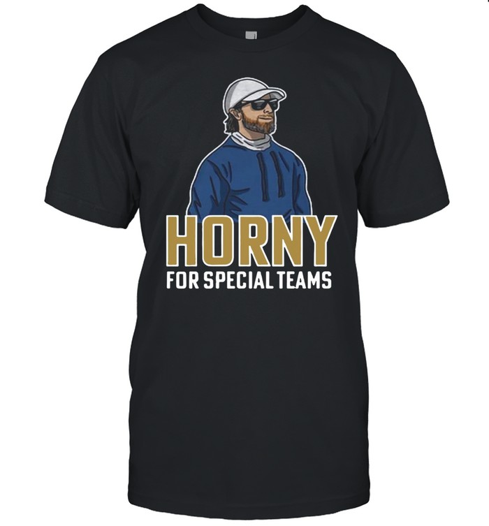 Horny for special teams shirt Classic Men's T-shirt