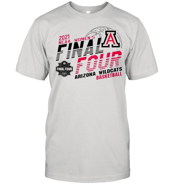 2021 NCAA women’s final four Arizona Wildcats basketball shirt