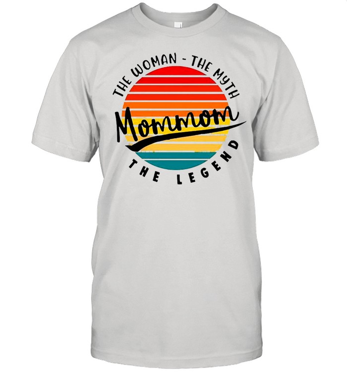 Retro Vintage Momom The Woman The Myth And The Legend  Classic Men's T-shirt